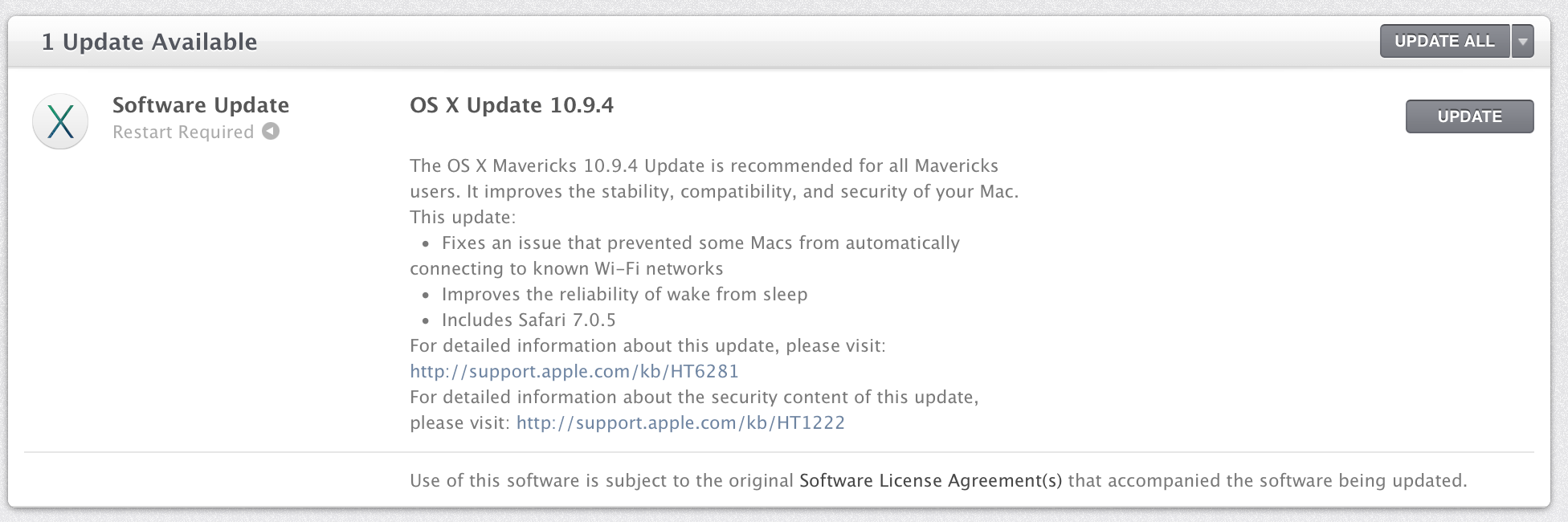 OS X 10.9.4