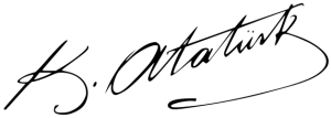 atatürk imza